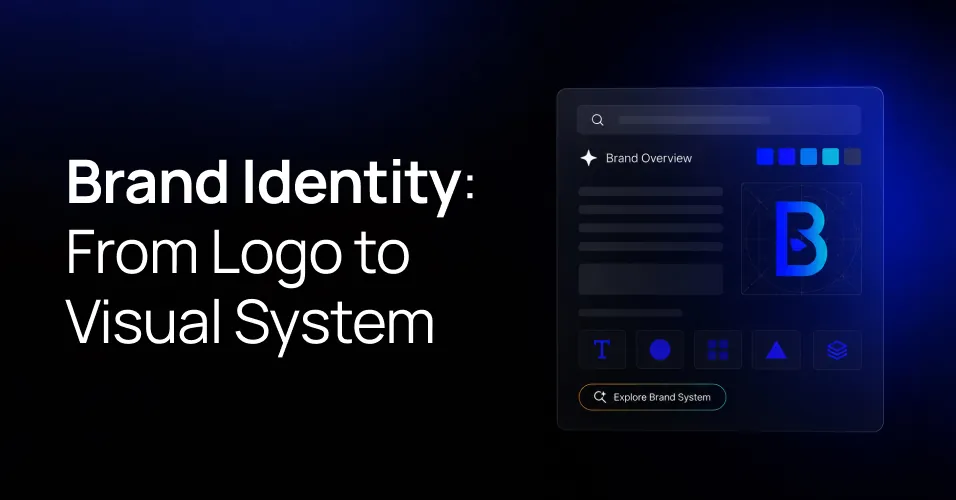Brand identity from logo to visual system